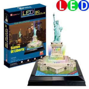 [3D 입체퍼즐] 자유의 여신상-LED, L505h