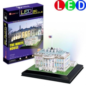 [3D 입체퍼즐] 백악관-LED, L504h