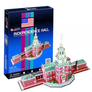 [3D 입체퍼즐] 미국 독립기념관(인디펜던스홀), C120h