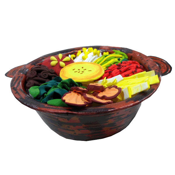 [만들기]비빔밥 클레이